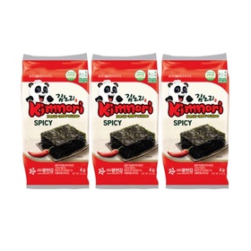 Kimnori 海苔零食 辣味 4g*3